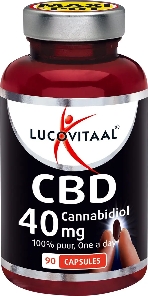 Lucovitaal CBD Cannabidiol 40mg