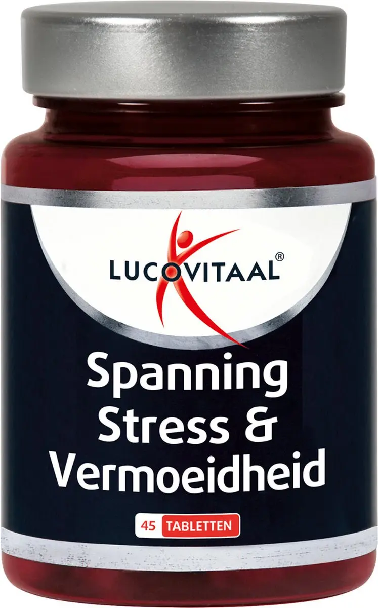 Lucovitaal Magnesium Spanning Stress Vermoeidheid 135g - 3x45 Tabletten