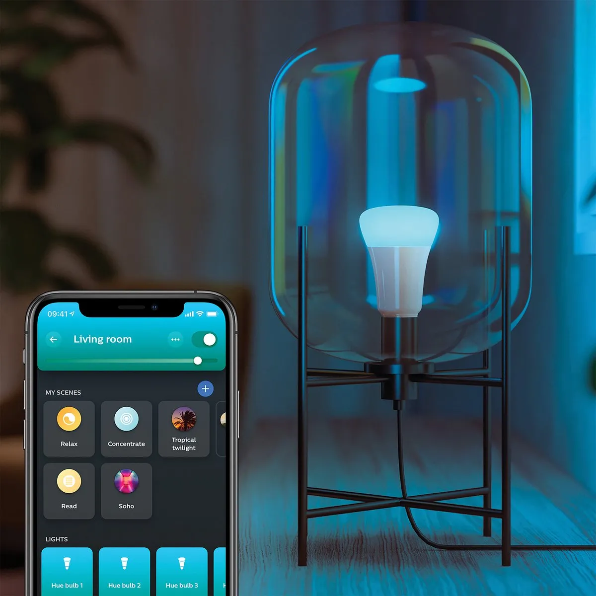 Philips Hue White & Color Ambiance E27 800lm - 3 Lampen