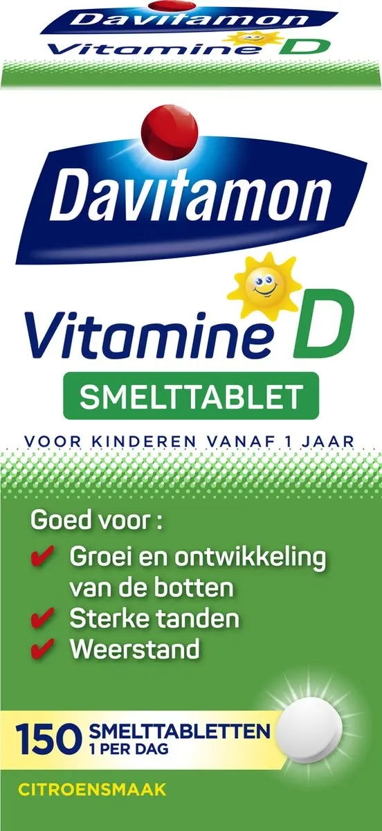 Davitamon Vitamine D Kinderen Smelttablet