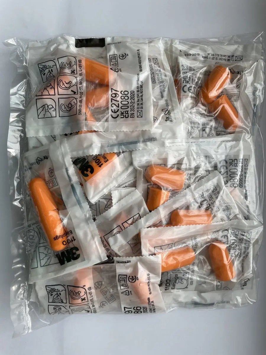 3M Slaapoordoppen 1100 - 50 Paar (100 Stuks) - Oranje