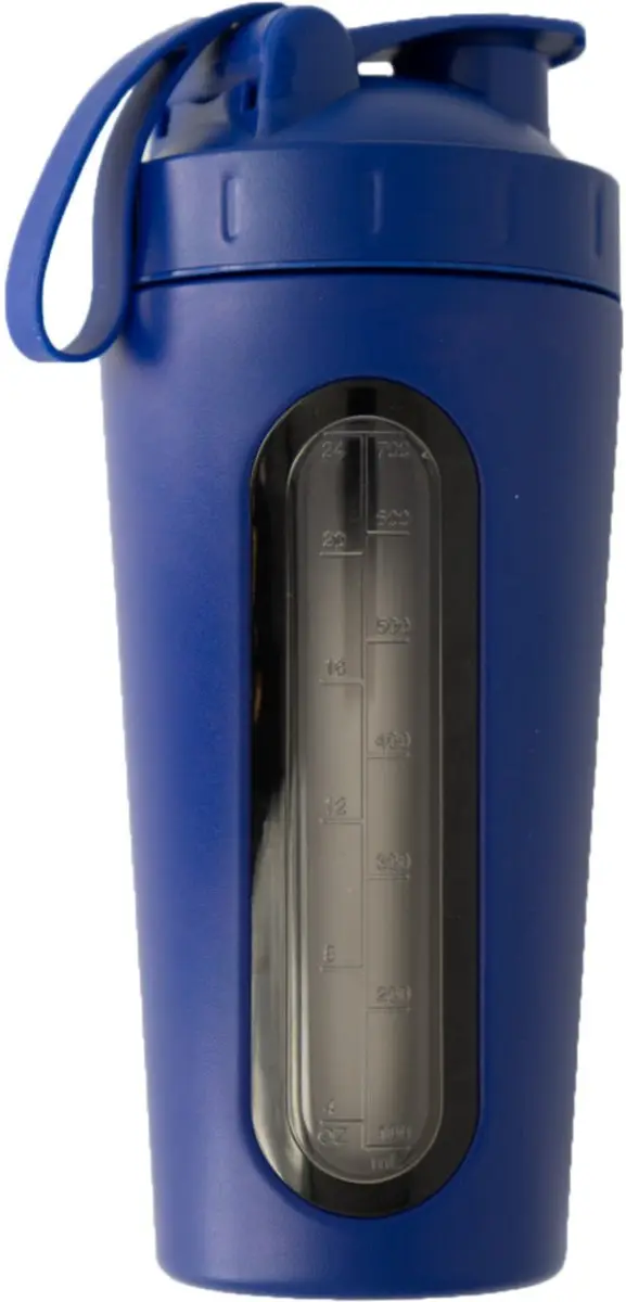 Vitakruid RVS Shakebeker 700ml - Blauw