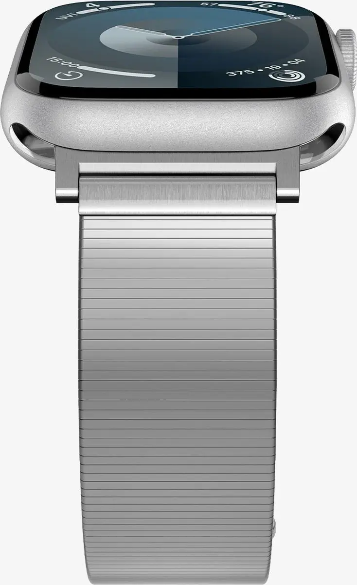 Spigen Sleek Link Apple Watch Band - Zilver