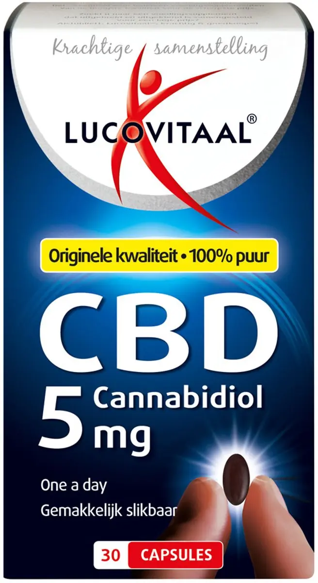 Lucovitaal CBD 5mg Capsules - 90 Stuks