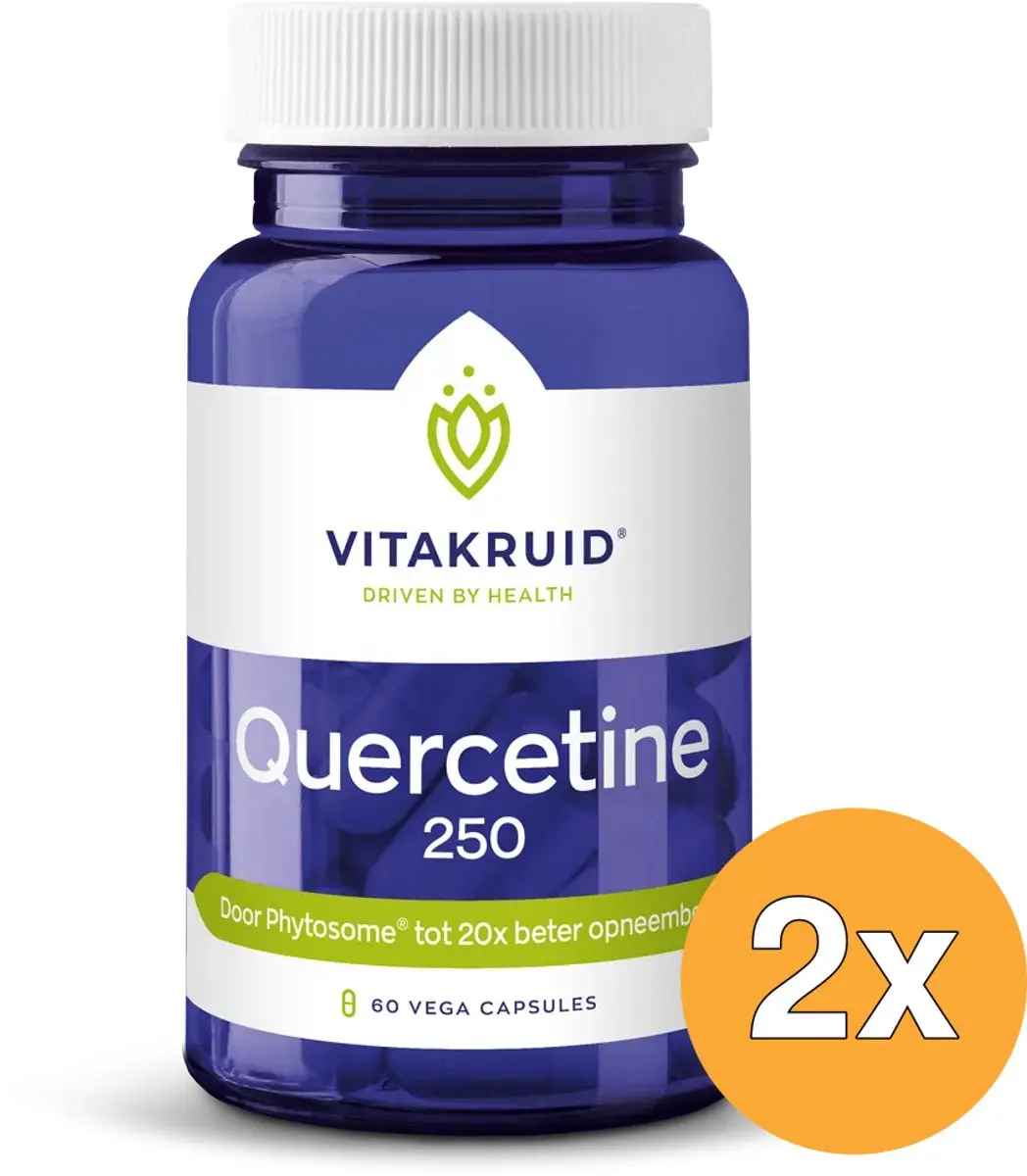 Vitakruid Quercetine 250 - 120 Vegancapsules