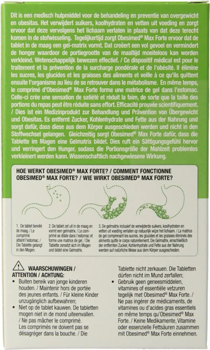 Lucovitaal Obseimed Max Forte 30 Tabletten - 30 mg