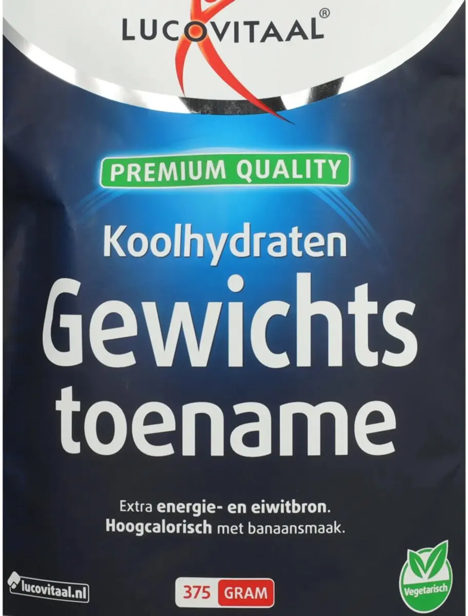 Lucovitaal Koolhydraten Gewichtstoename Poeder 3x375g