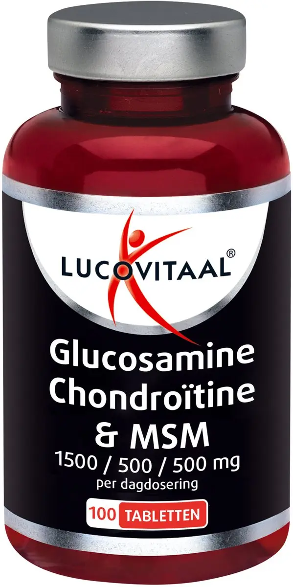 Lucovitaal Glucosamine Chondroïtine MSM 100 Tabletten