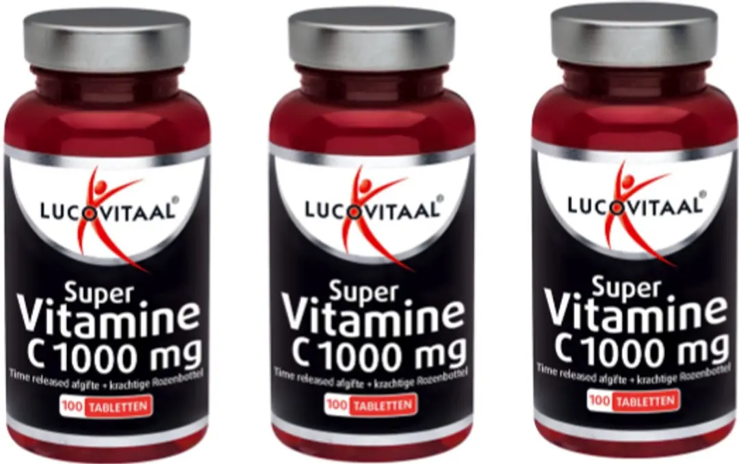 Lucovitaal Vitamine C 1000 3-pack