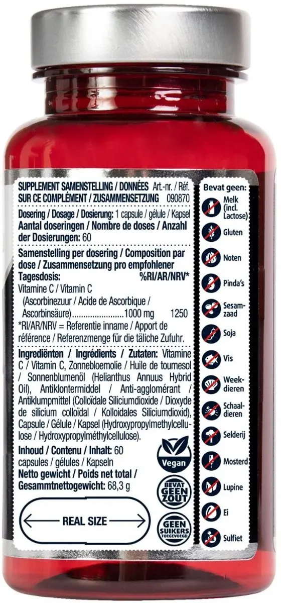 Lucovitaal Vitamine C 1000 3-pack - 180 Stuks