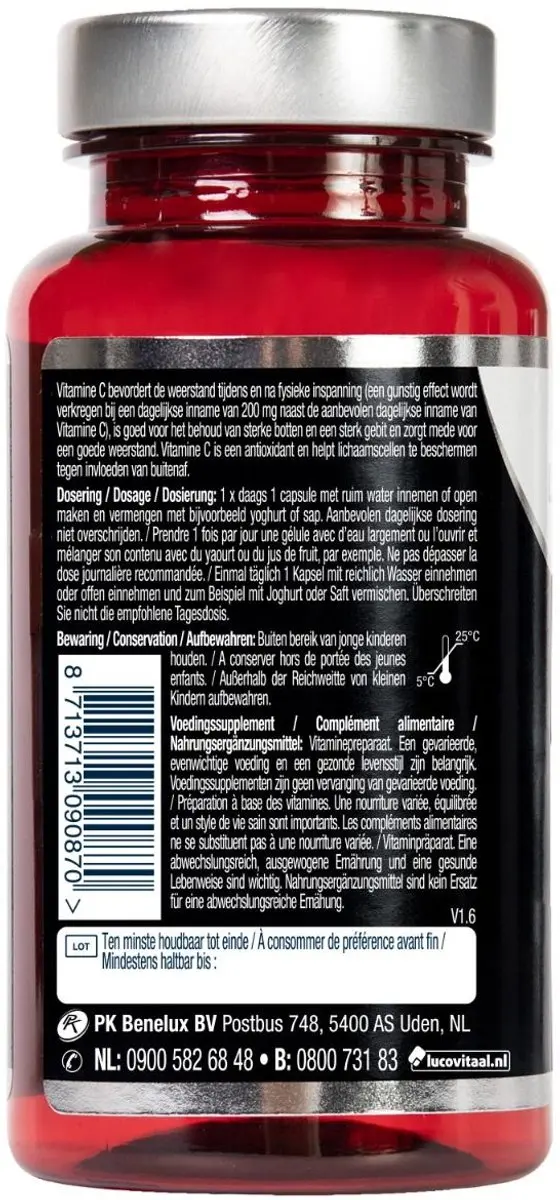 Lucovitaal Vitamine C 1000 3-pack - 180 Stuks