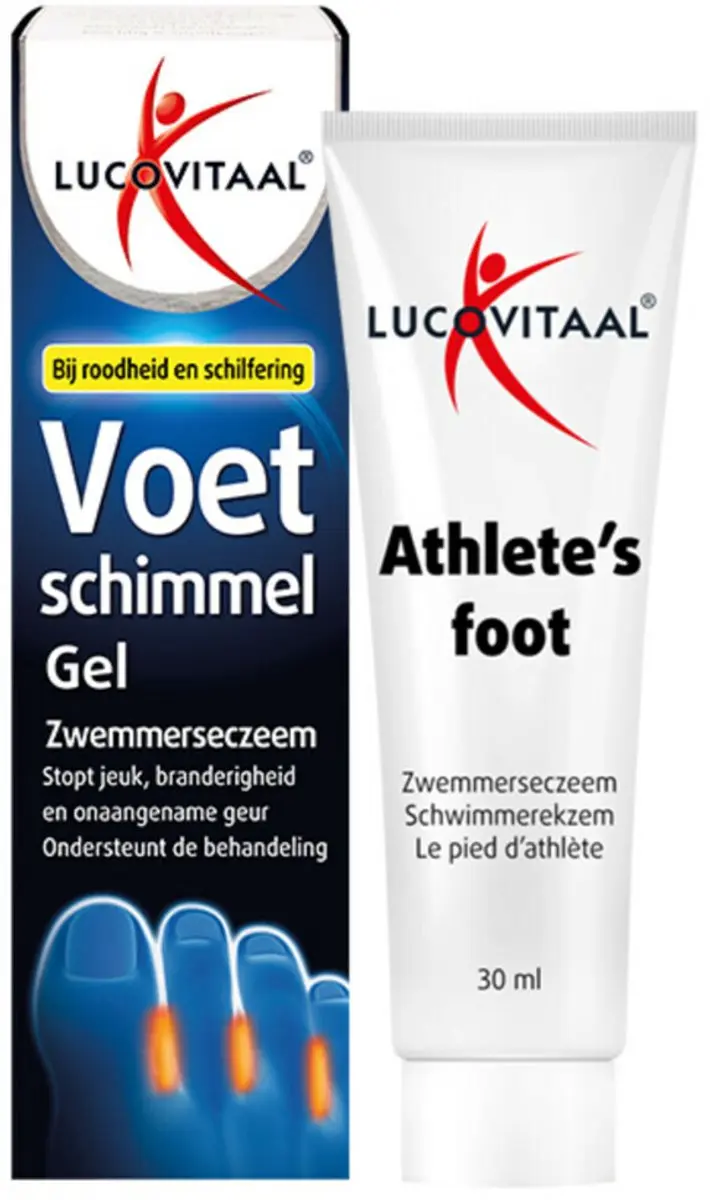 Lucovitaal Voetschimmel Zwemmerseczeem - 3 Stuks 30ml