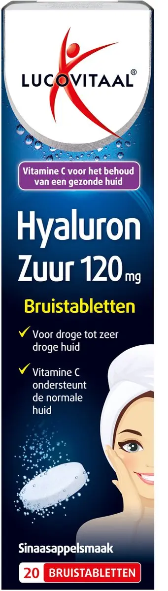 Lucovitaal Hyaluronzuur Bruistabletten