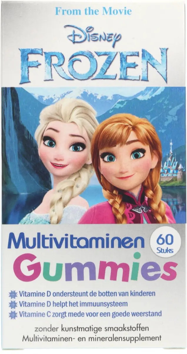 Disney Frozen Multivitamines Gummies - 120 Stuks