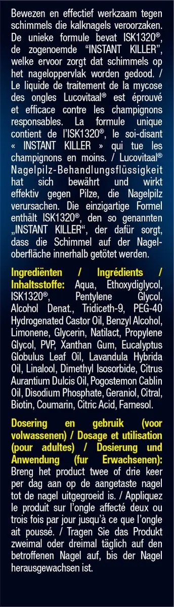 Lucovitaal Kalknagel Behandeling Vloeistof 10ml