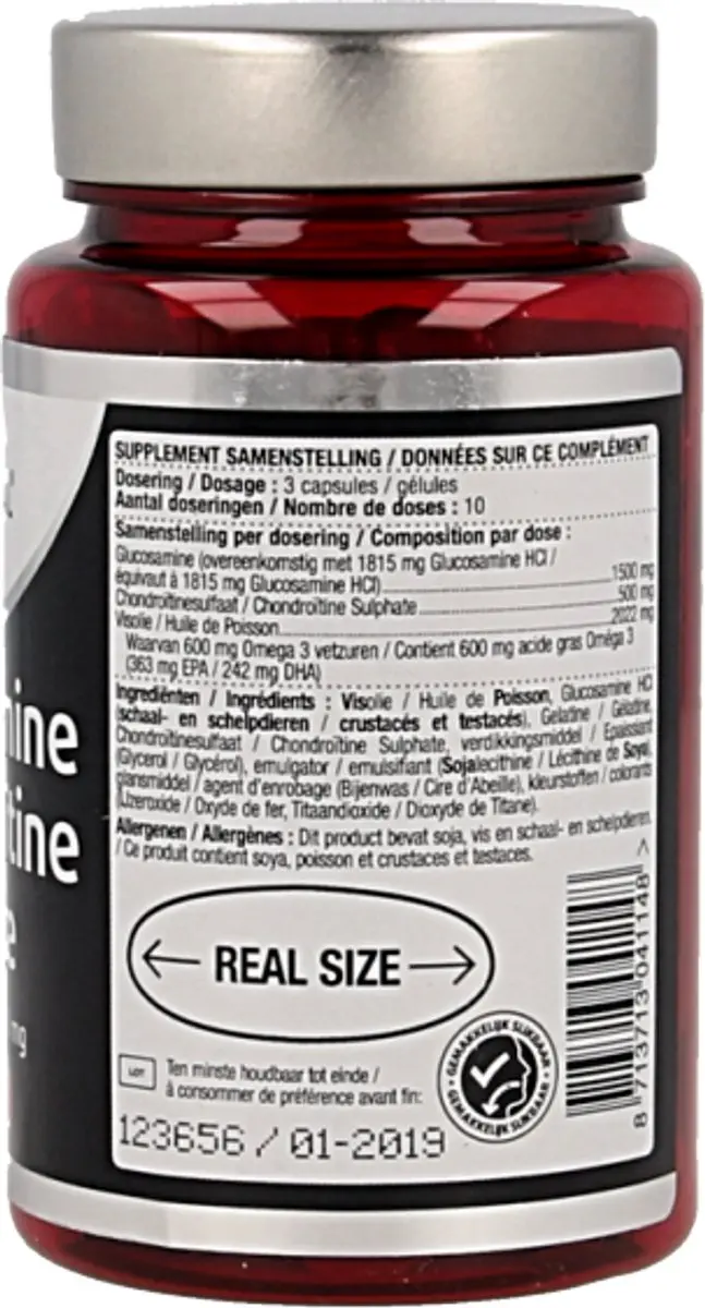 Lucovitaal Glucosamine Chondroïtine Visolie 30 Capsules
