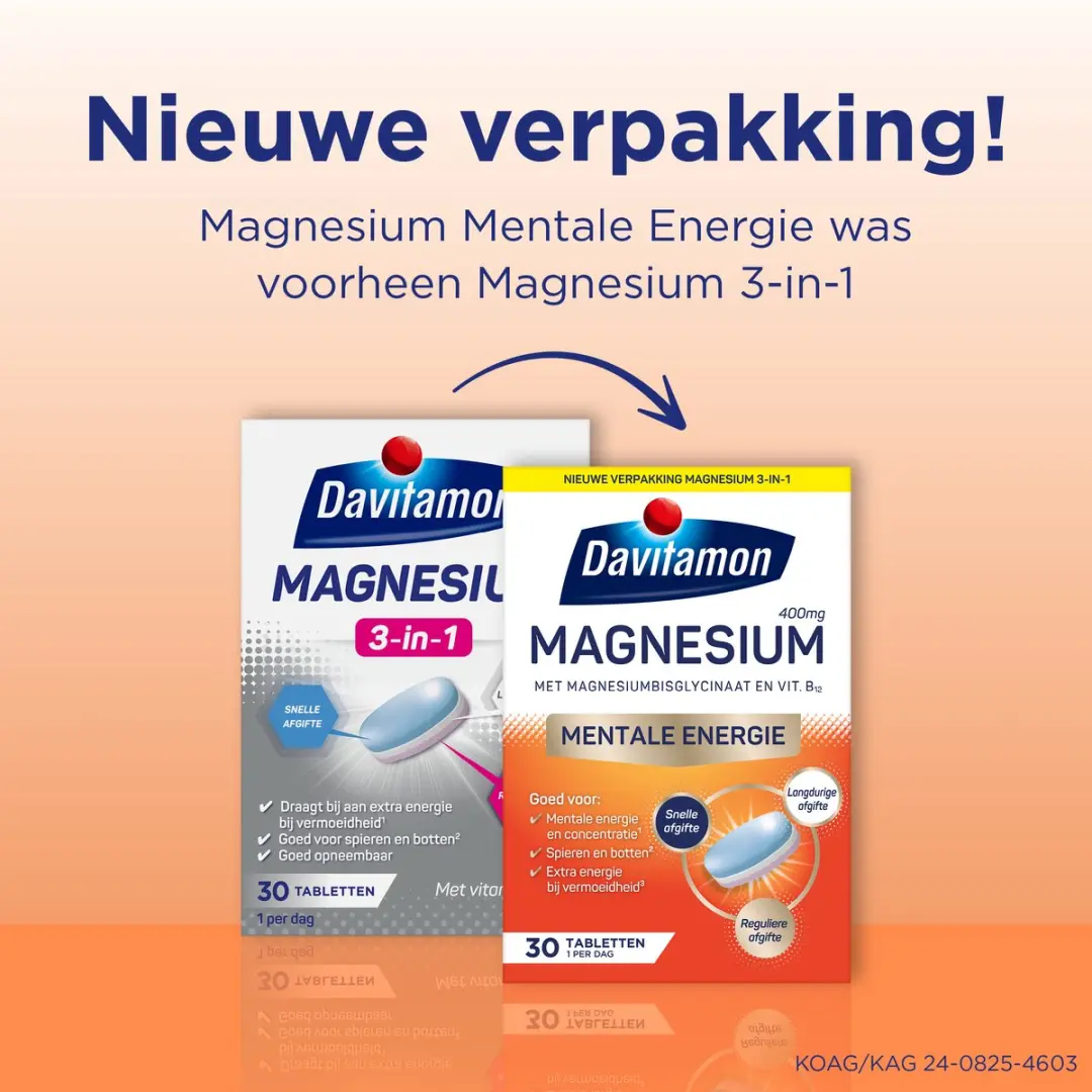 Davitamon Magnesium Triple Layer - 30 Tabletten