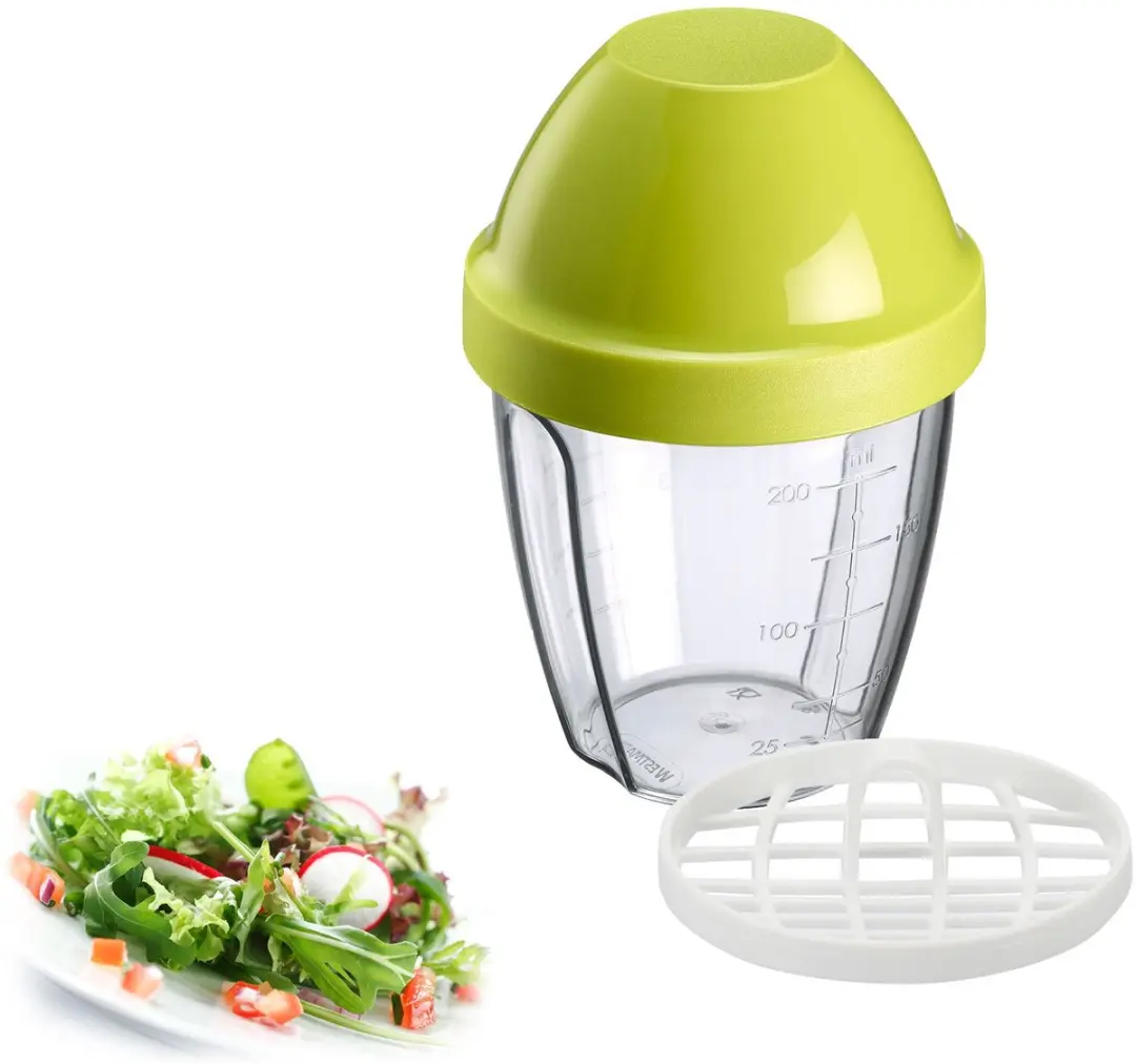 Westmark Mix-Ei Mixbeker 250ml - BPA-vrij - Doorzichtig/groen - afbeelding 6 van 6