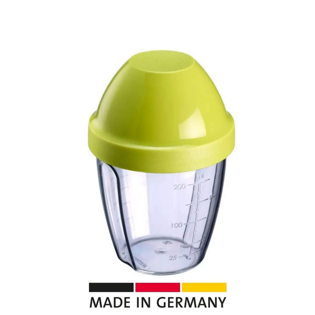 Westmark Mix-Ei Mixbeker 250ml - BPA-vrij - Doorzichtig/groen