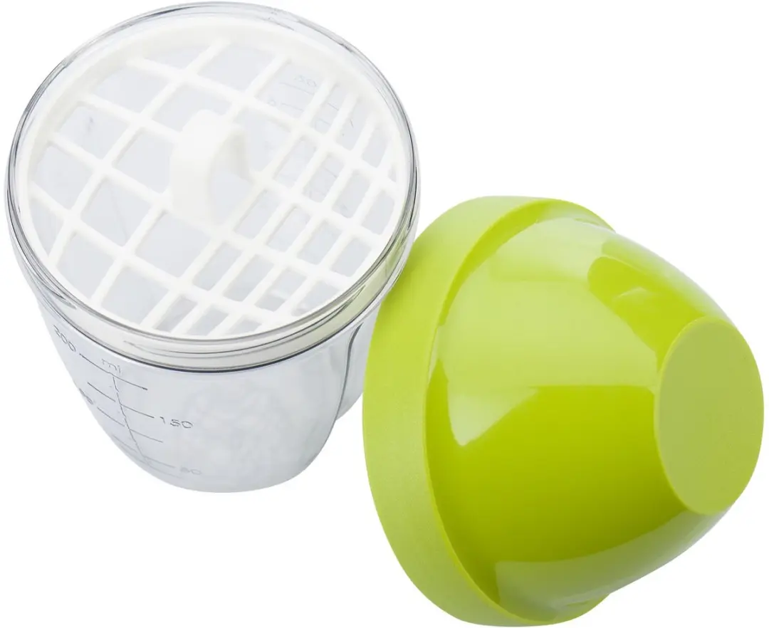 Westmark Mix-Ei Mixbeker 250ml - BPA-vrij - Doorzichtig/groen
