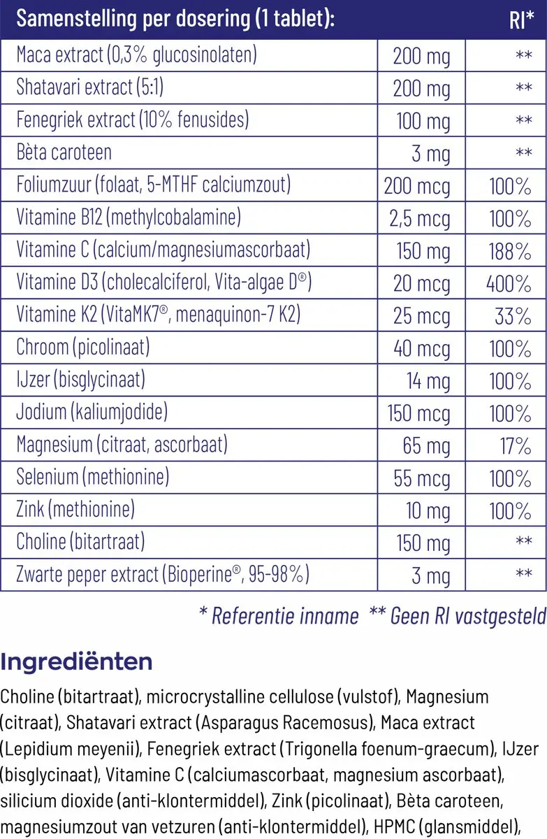 Vitakruid Postpartum Mama 90 Stuks - 50ml