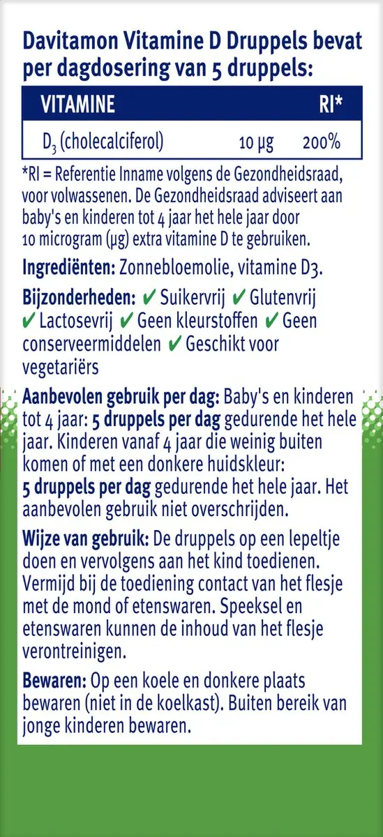 Davitamon Vitamine D Druppels 25ml