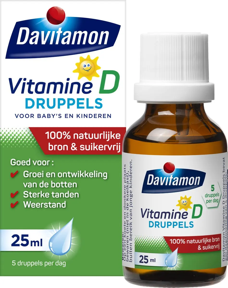 Davitamon Vitamine D Druppels 25ml