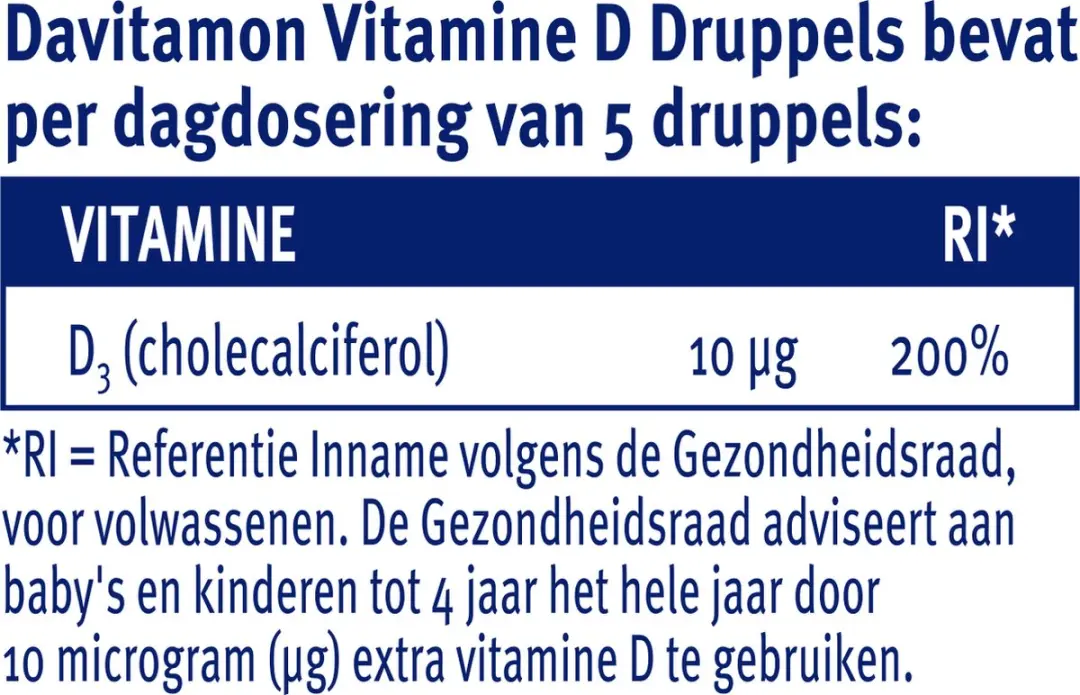 Davitamon Vitamine D Druppels 25ml