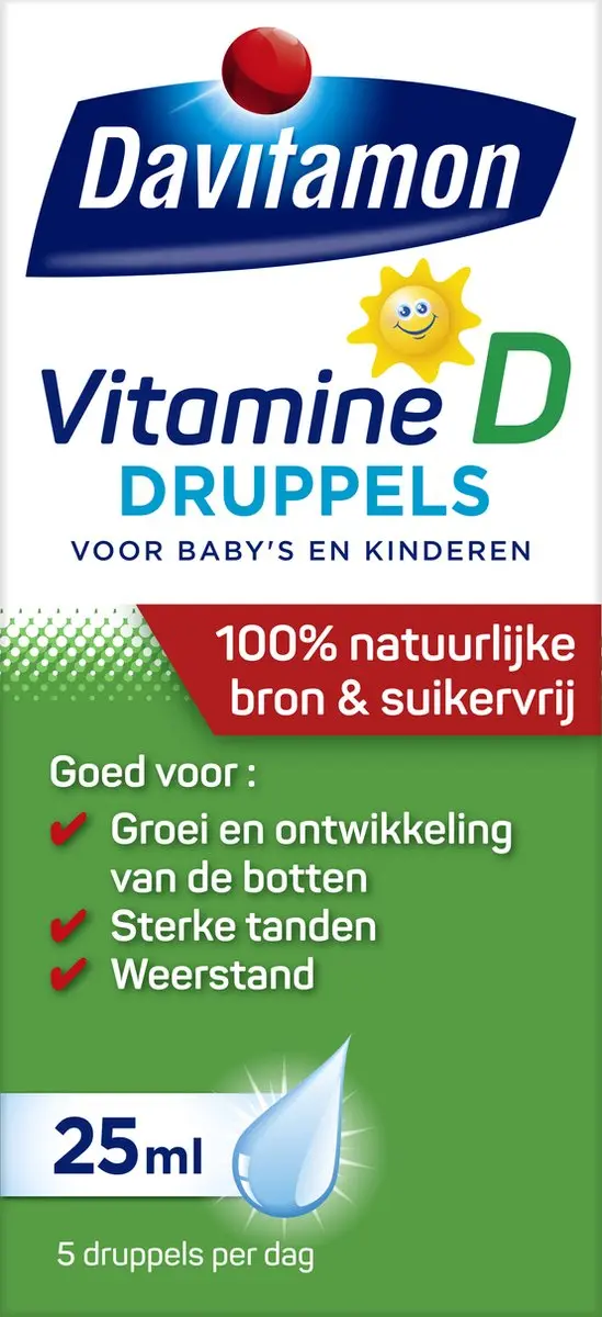 Davitamon Vitamine D Druppels 25ml