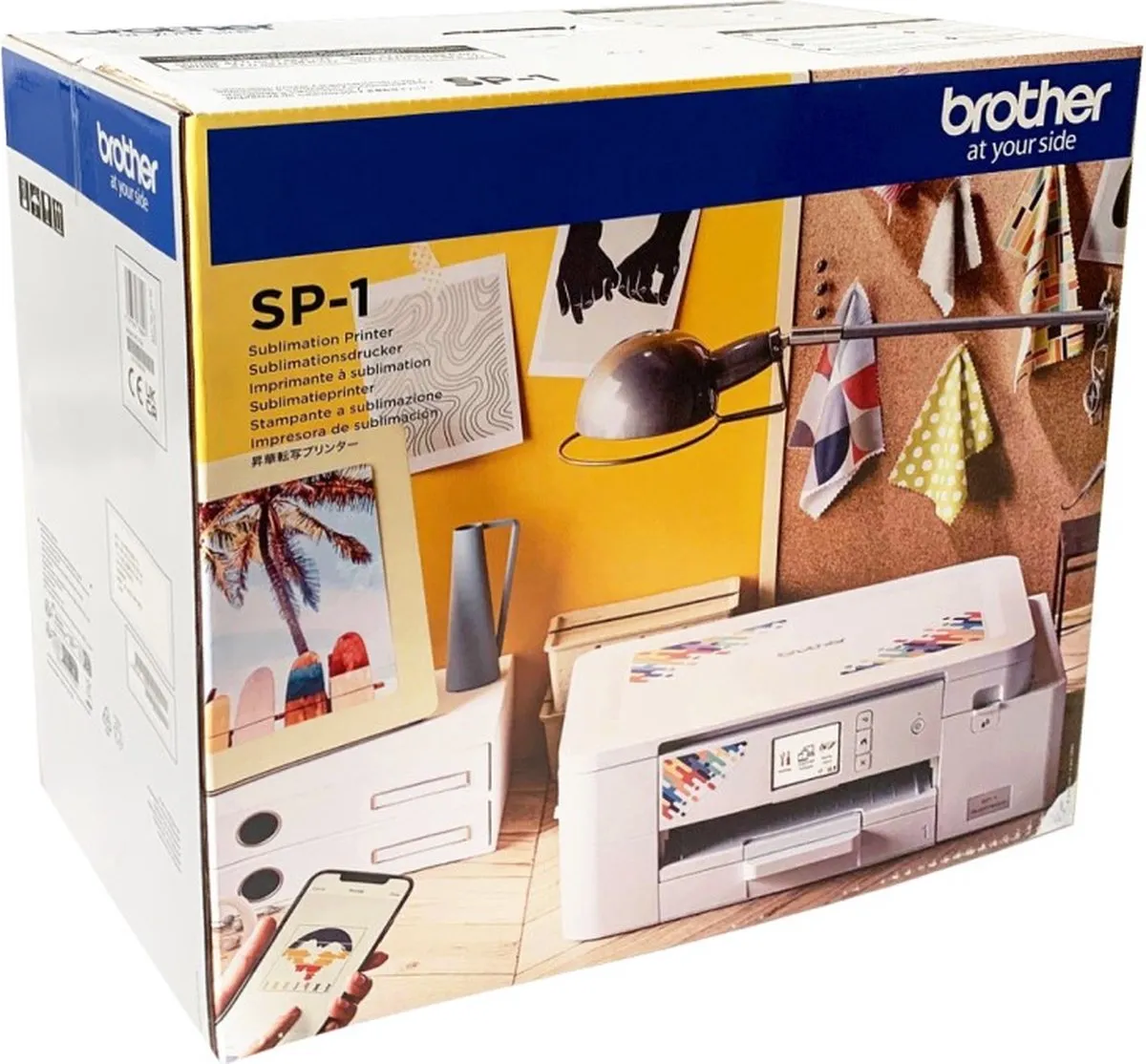 Brother SP1 Sublimatieprinter 15716 - 4 Kleuren - Wit