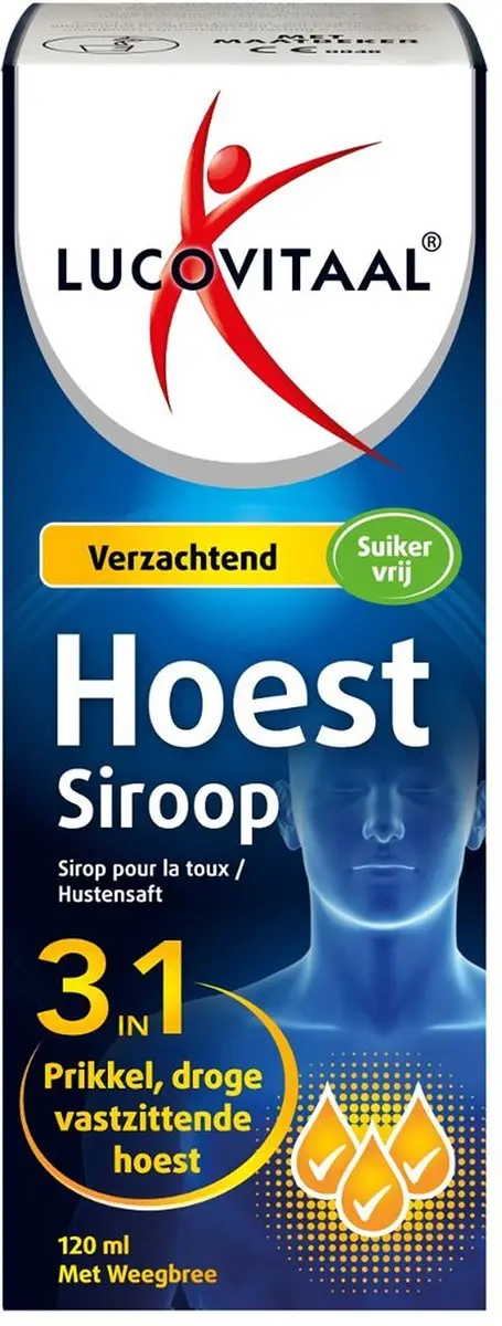 Lucovitaal Hoestsiroop 3-in-1 120ml