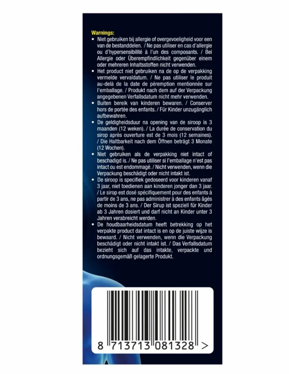 Lucovitaal Hoestsiroop 3-in-1 120ml