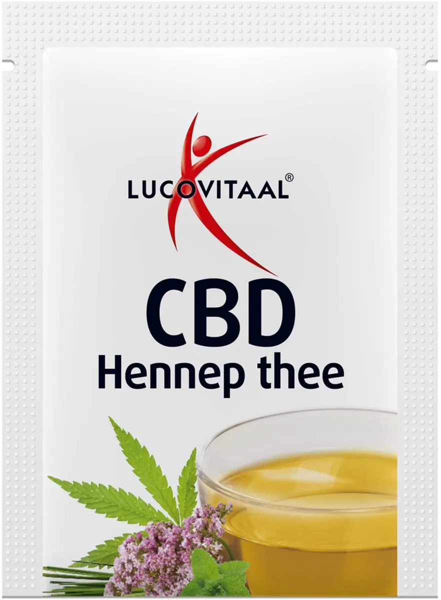 Lucovitaal Hennep CBD Thee 20 Zakjes