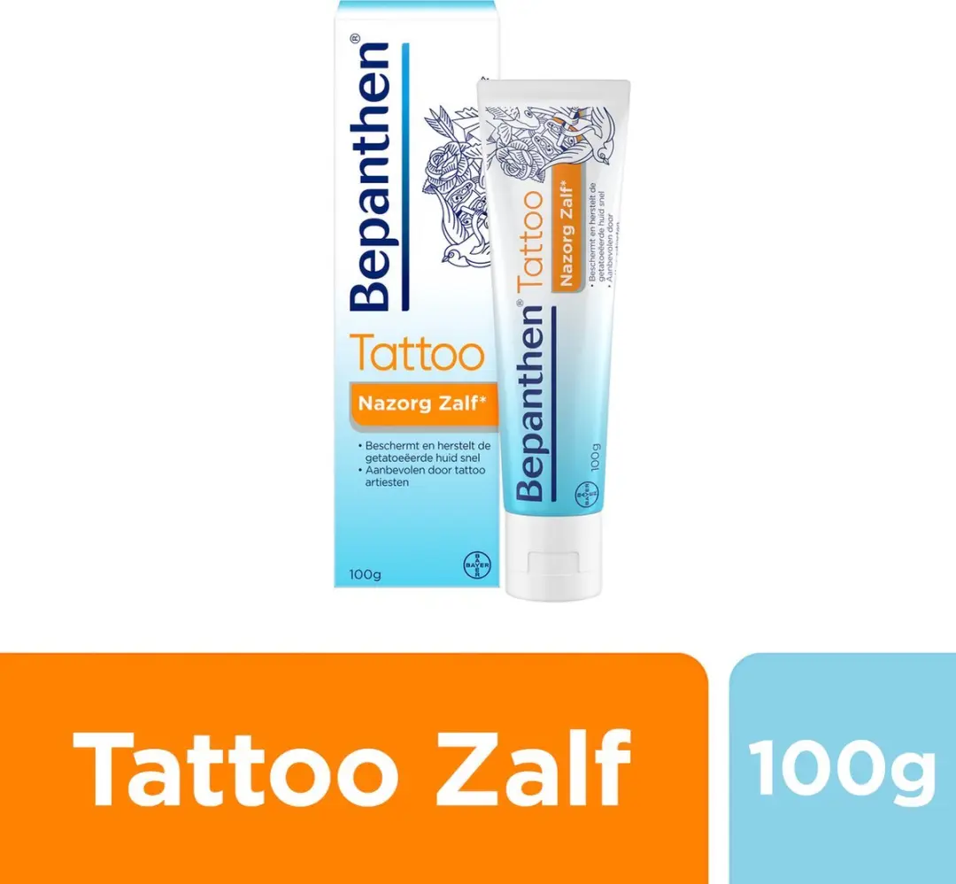 Bepanthen Tattoo Nazorgzalf 100g - afbeelding 6 van 6