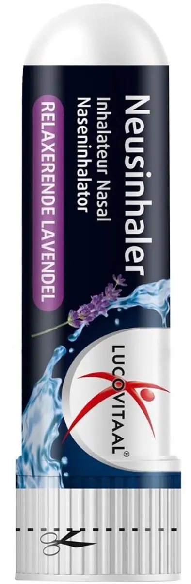 Lucovitaal Neusinhaler Relaxerende Lavendel 1g