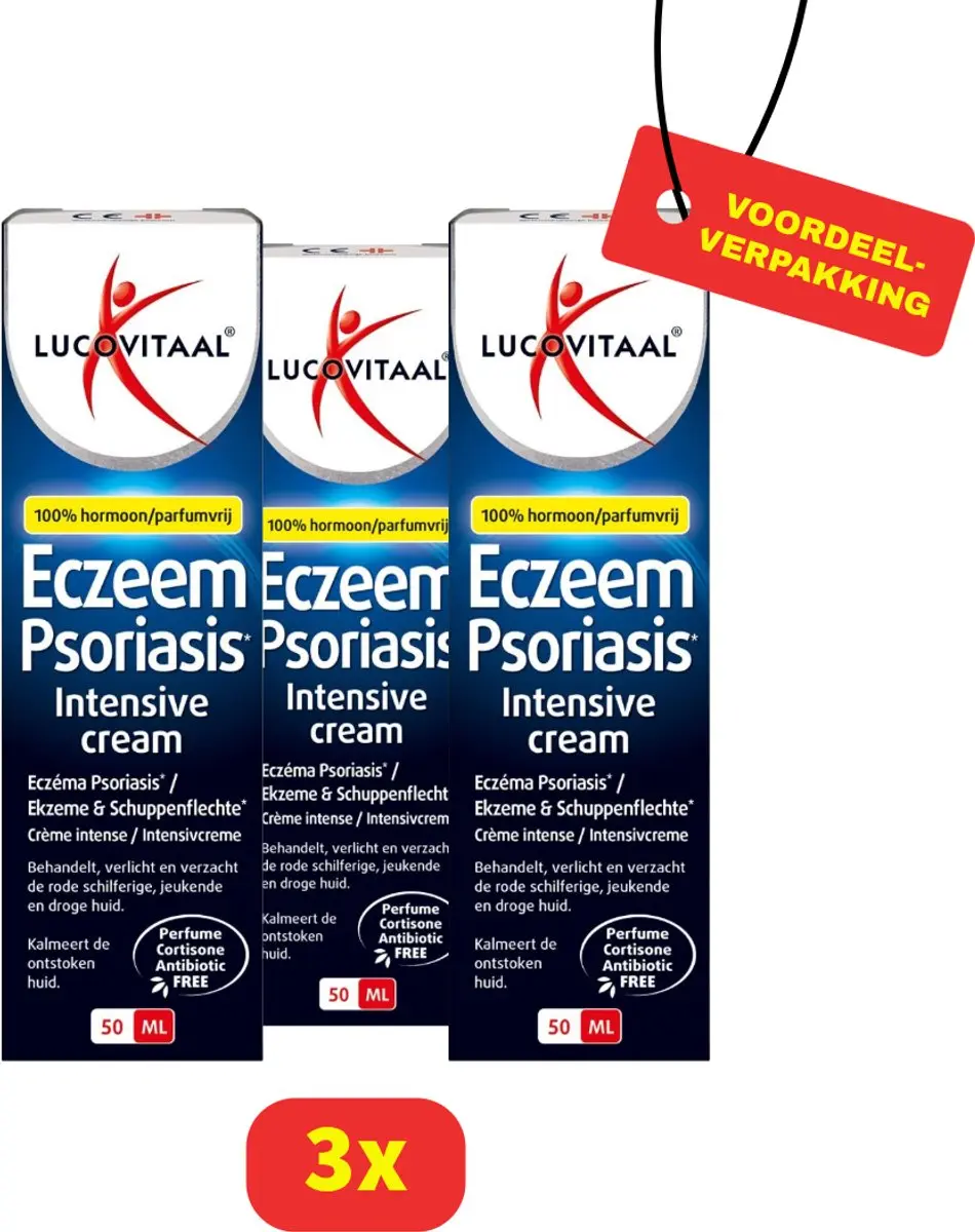 Lucovitaal Eczeem Psoriasis Intensive Cream 50ml