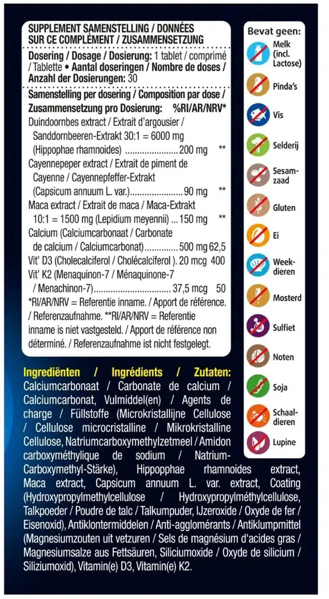 Lucovitaal Post Overgang Balans 30 Tabletten