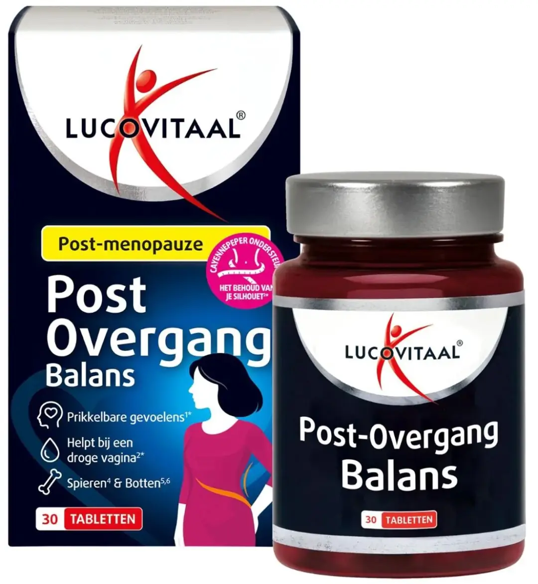 Lucovitaal Post Overgang Balans 30 Tabletten