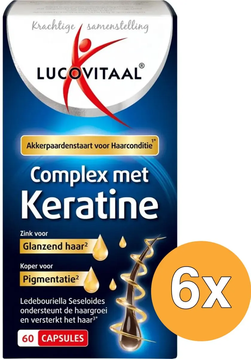 Lucovitaal Keratine Complex 60 Capsules
