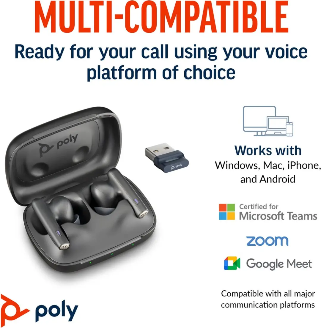 Poly Headphones 220757-01 - Zwart