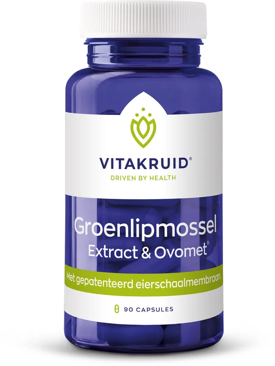 VitaKruid Groenlipmossel & Ovomet 90 Capsules