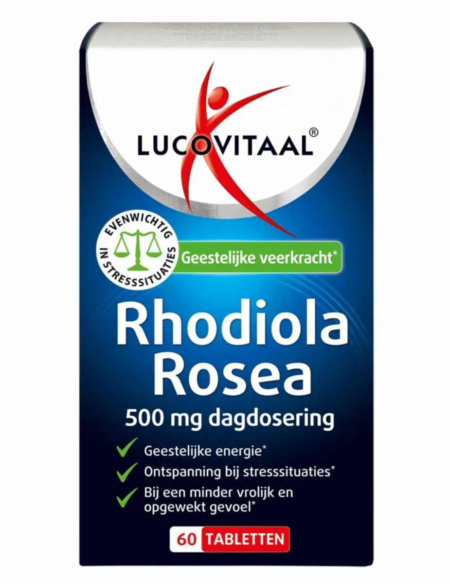 Lucovitaal Rhodiola Rosea 120 tabletten - 2x60