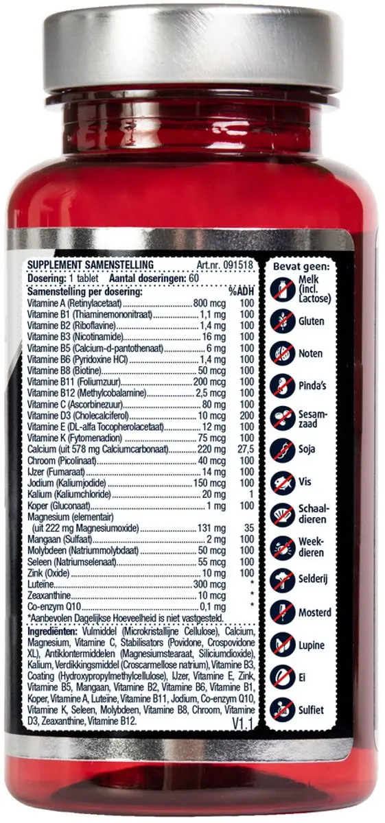 Lucovitaal Multi A-Z 50+ 60 Tabletten