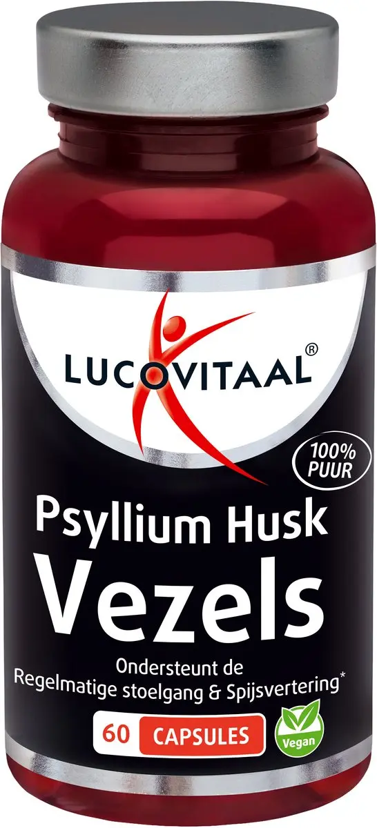 Lucovitaal Psylliumvezels 60 capsules