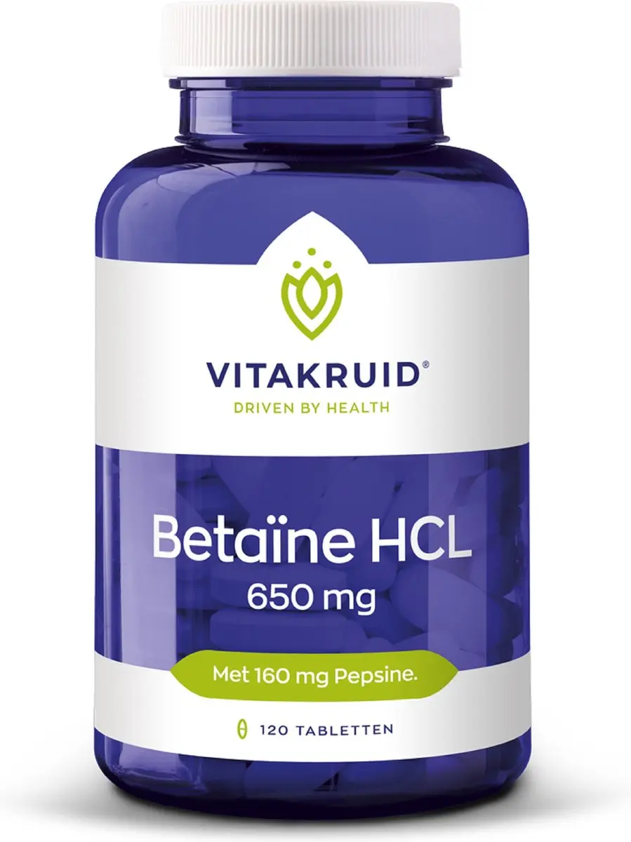 Vitakruid Betaïne HCL 650mg