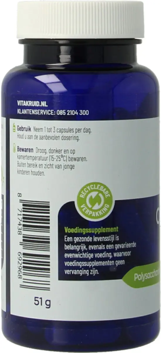 Vitakruid Cordyceps CPA³ - 60 Vegetarische Capsules