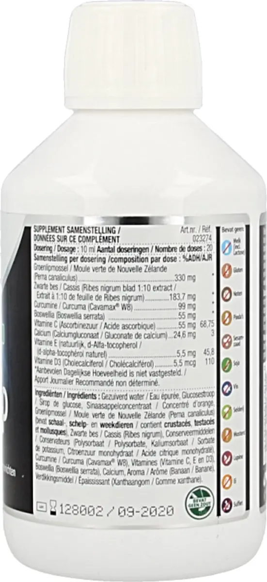 Lucovitaal Groenlipmossel Voedingssupplement 200ml