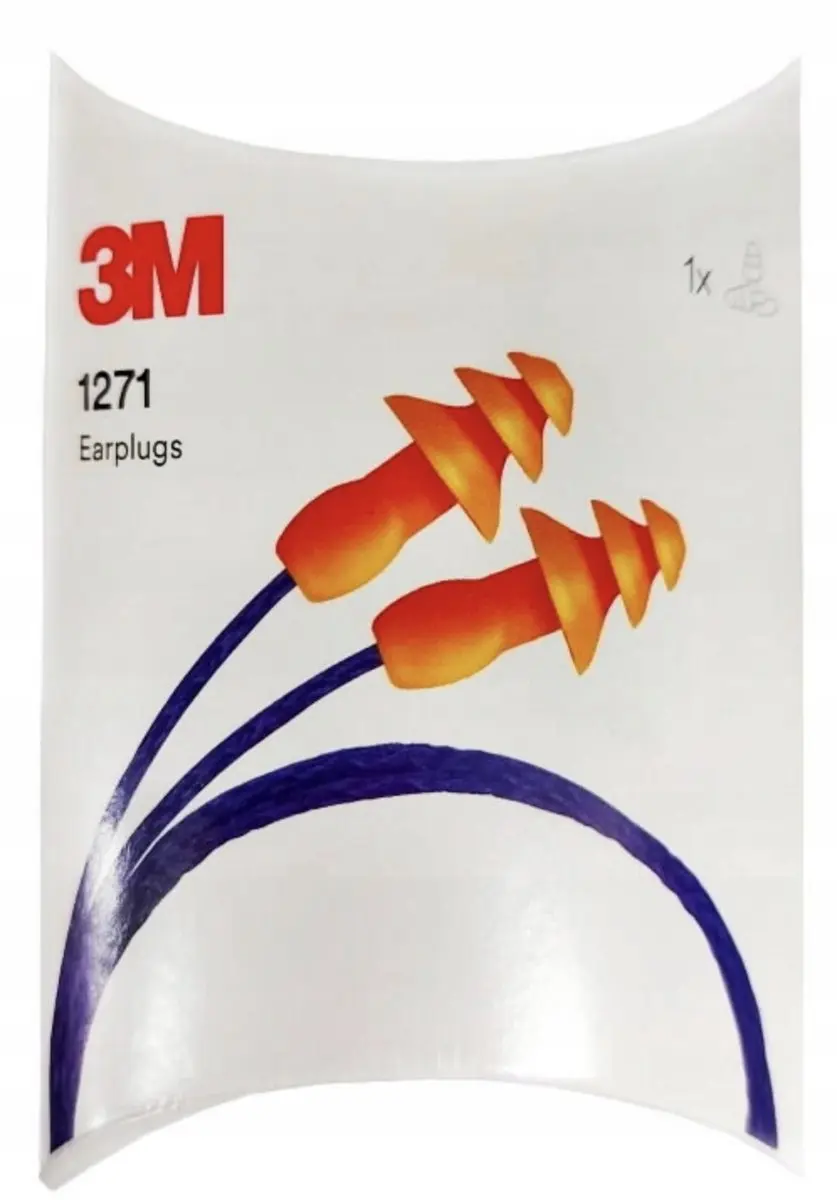 3M 1271 Herbruikbare Oordopjes met Koord
