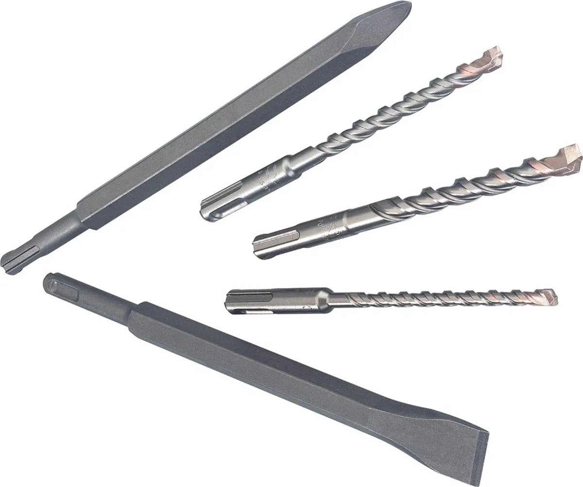Metabo SP 5-delig SDS Plus Boor- en Beitelset 6/8/10mm - afbeelding 6 van 6