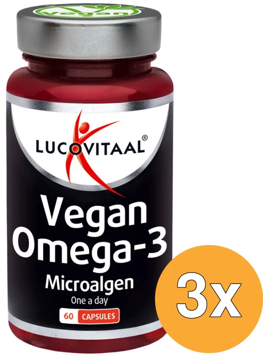 Lucovitaal Vegan Omega-3 Microalgen 60 Capsules